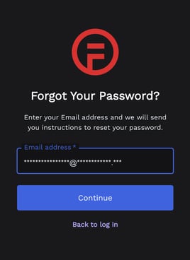 1a Forgot your password
