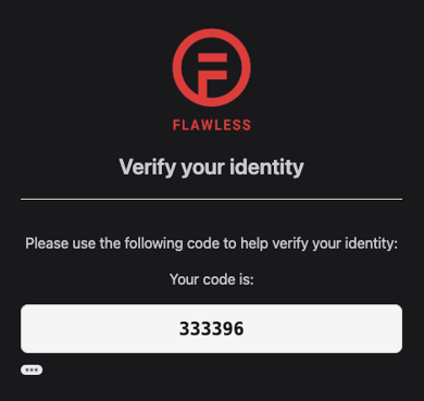4 Verify your identity e-mail