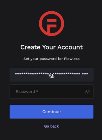 6a Set your password with asterisks