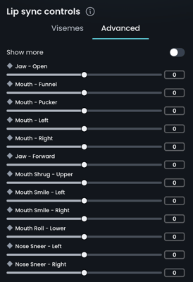 Advanced Controls New UI