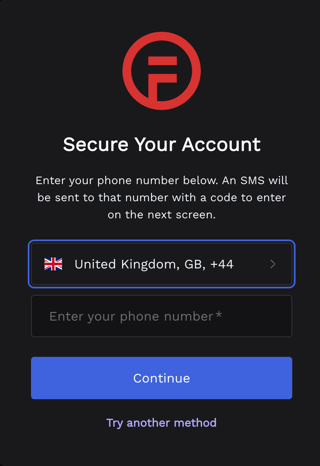 Enter your Phone number