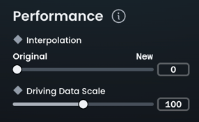 Interpolation Scale controls New UI
