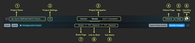 Navigation Bar Header Controls New UI
