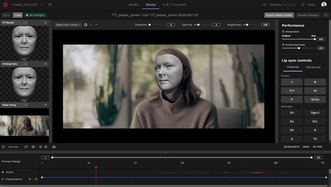 Refinement Interface Visemes Update