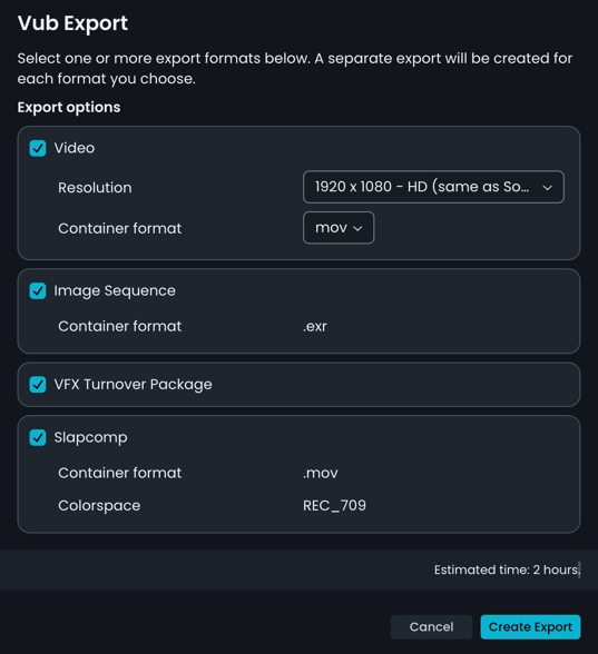 Vub Export Final New UI