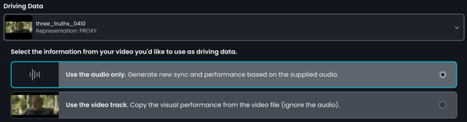 driving data new UI