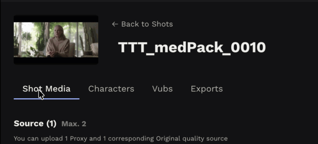 Export Tab Status
