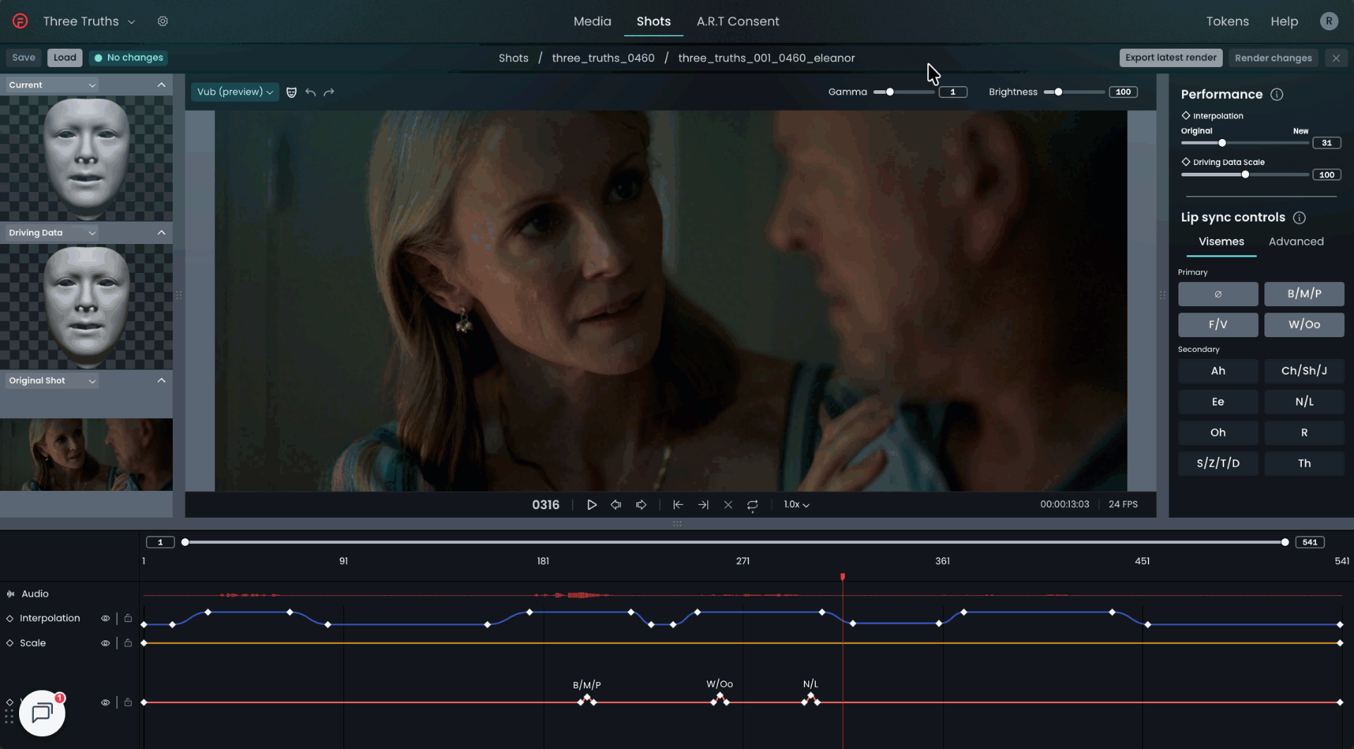 Export from Refinement Page New UI