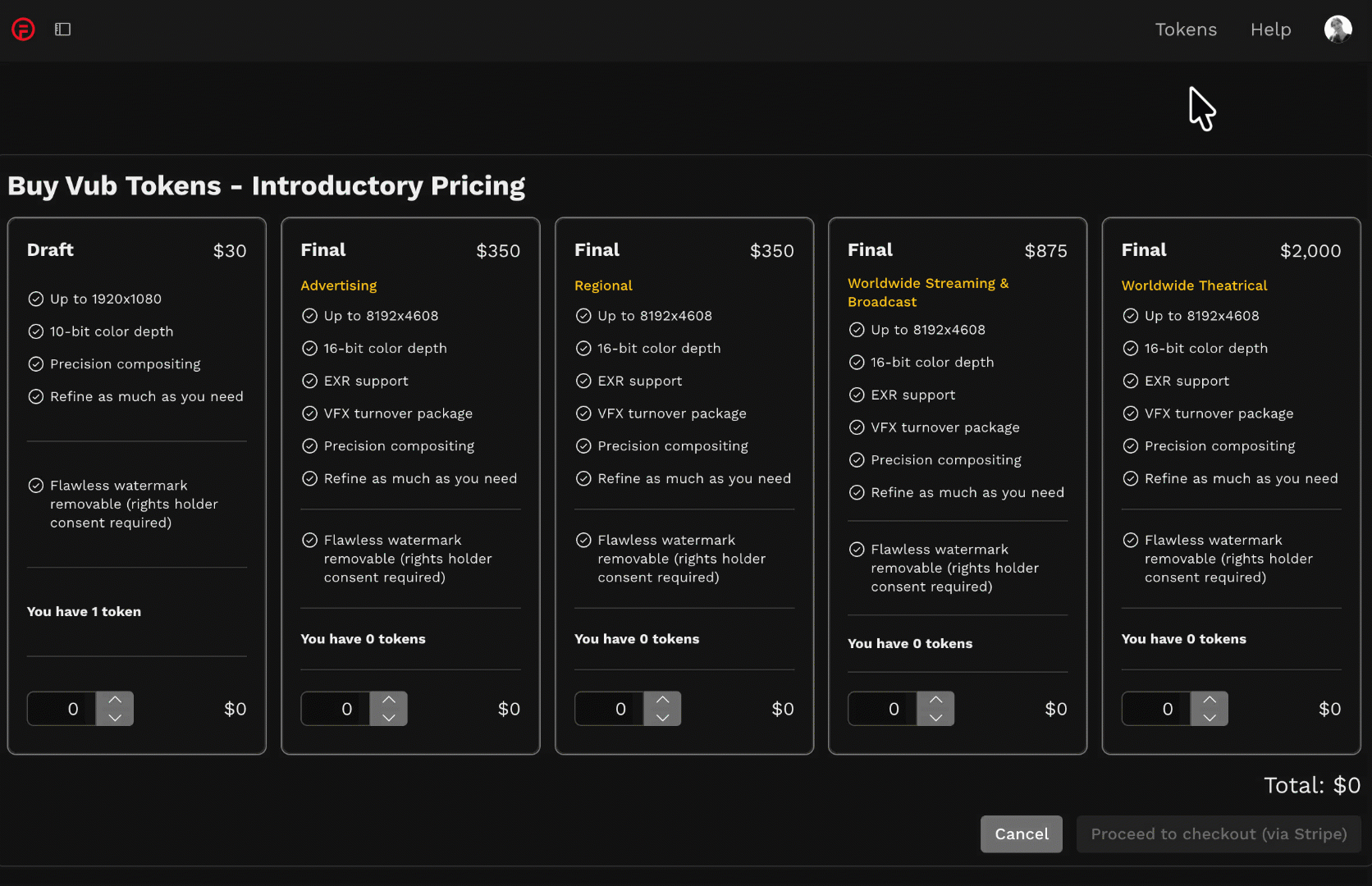 How to buy tokens