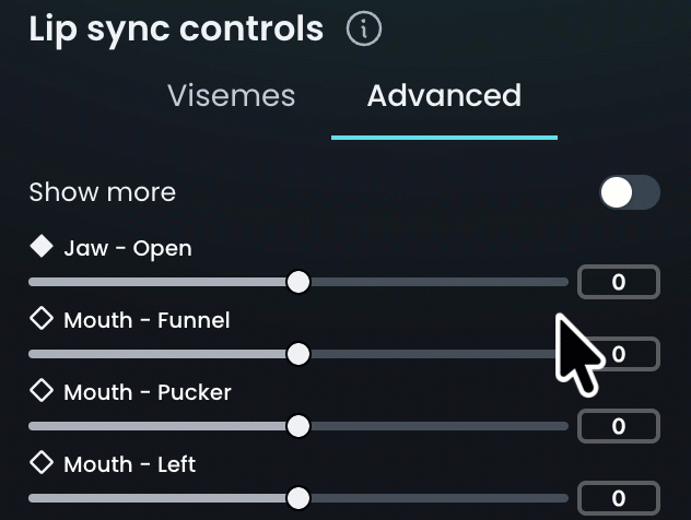 Keyframe Numeric Value New UI