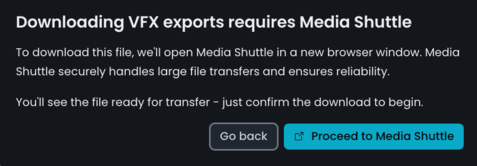 vfx package mediashuttle new UI