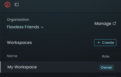 Org Admin Manage new UI