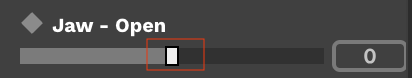 adjustment slider