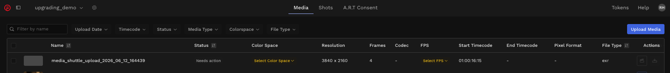 exrs uploaded