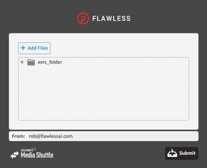 media shuttle folder added2